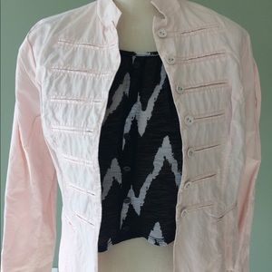 Chico’s pink Button down jacket